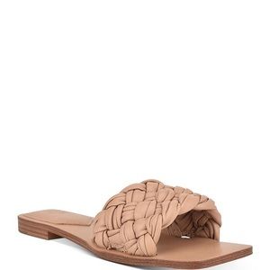 Marc Fischer LTD Reanna Slide Sandal Size 10 Natural Leather NEW!